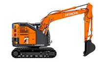 Hitachi lança escavadora elétrica a bateria ZX135-7EB