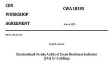 Publicada a primeira norma do CEN para Auditorias SRI em Edifícios Inteligentes